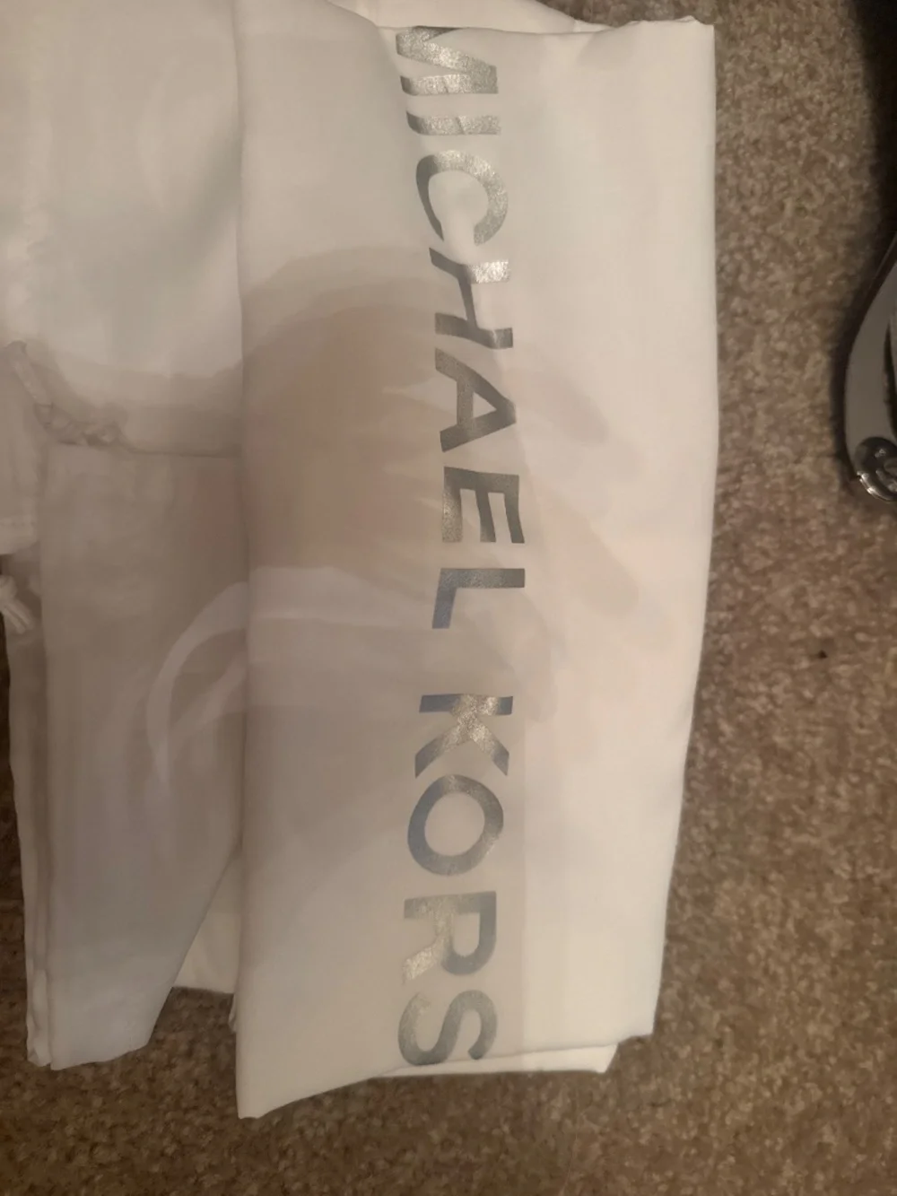 EUC Grey Michael Kors Purse